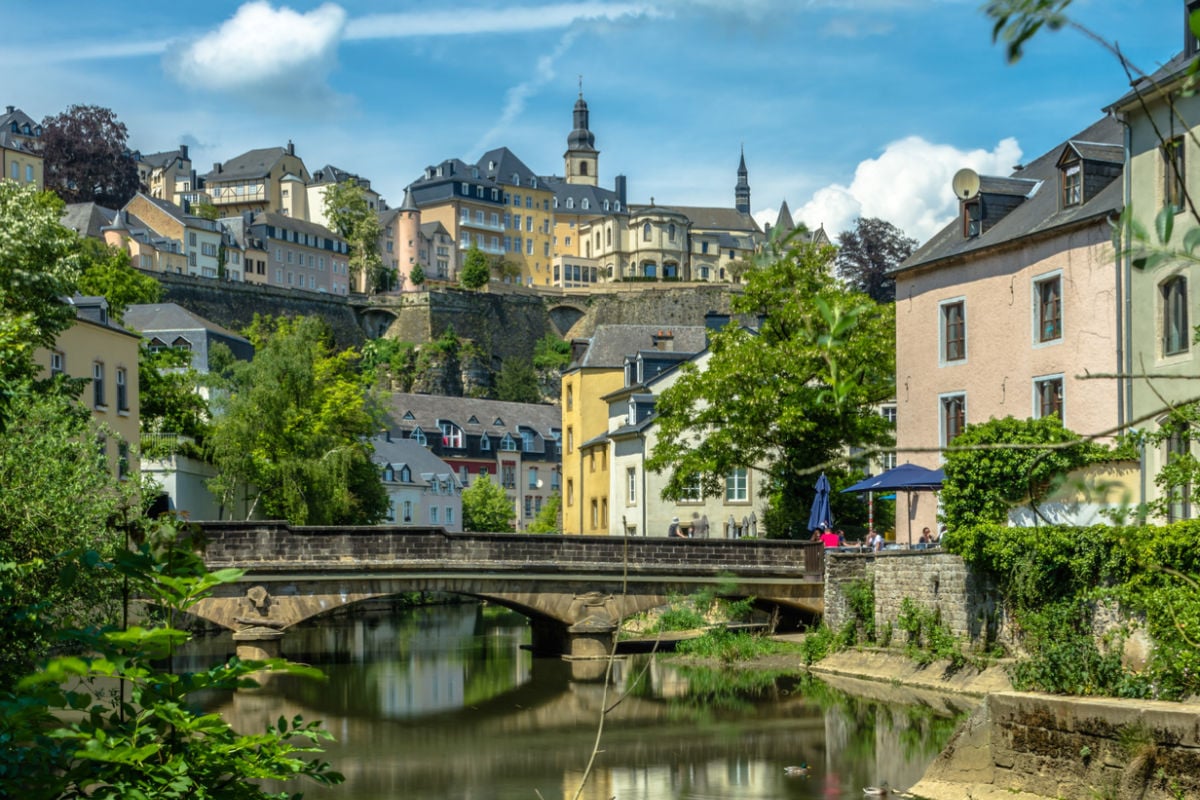 Grund district of Luxembourg City