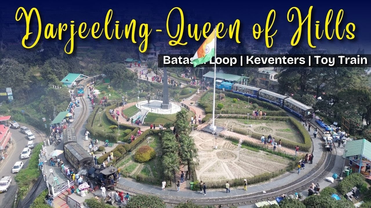 Gangtok to Darjeeling | DHR Steam Toy Train | Batasia Loop | Darjeeling Travel Guide