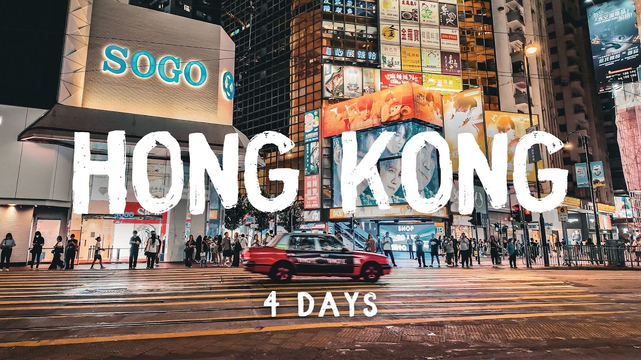 4 Days in Hong Kong 2025 – A Travel Guide for First-Time Visitors
