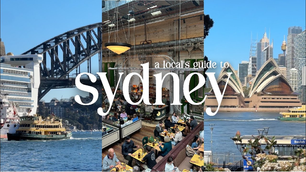 local’s travel guide to sydney, australia 🇦🇺 city walk, fish market, beaches, brunch, shopping