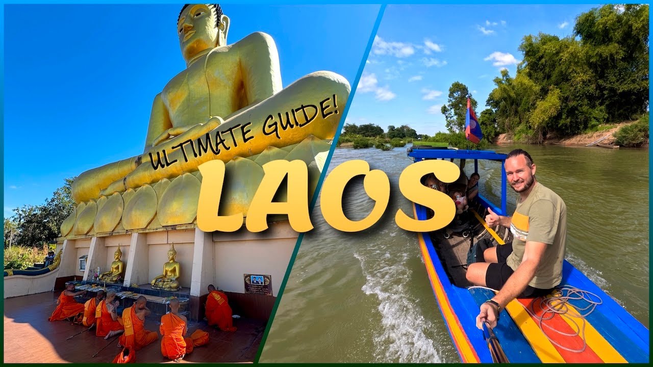 ULTIMATE LAOS TRAVEL GUIDE 2025 | Mekong River, Luang Prabang, Vang Vieng & 4.000 Islands