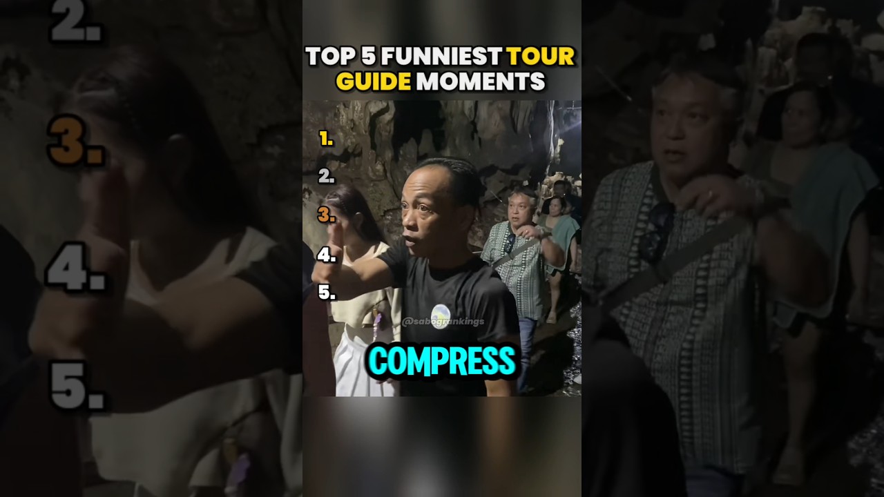 Top 5 Funniest Tour Guide Moments #ranking #funnyvideos #pinoymemes