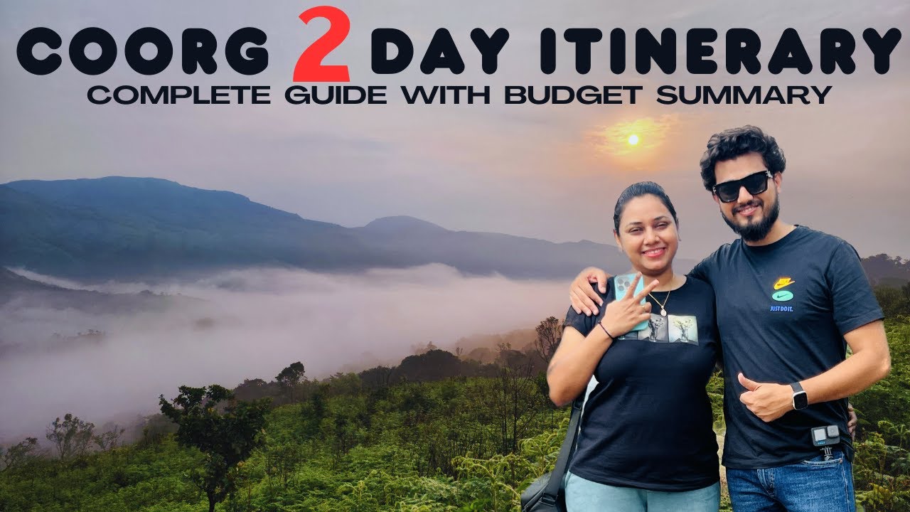 Coorg Travel Guide 2025: 2 Day Budget Itinerary | Coorg Top Tourist Places | Budget Trip |Food| Cafe